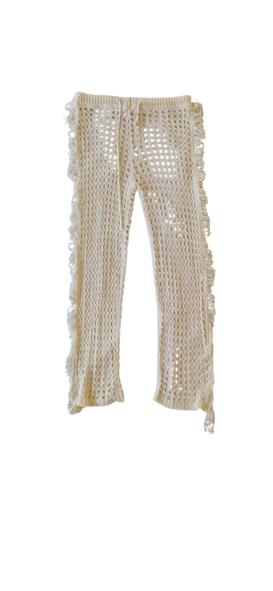 Pantalon filet blanc