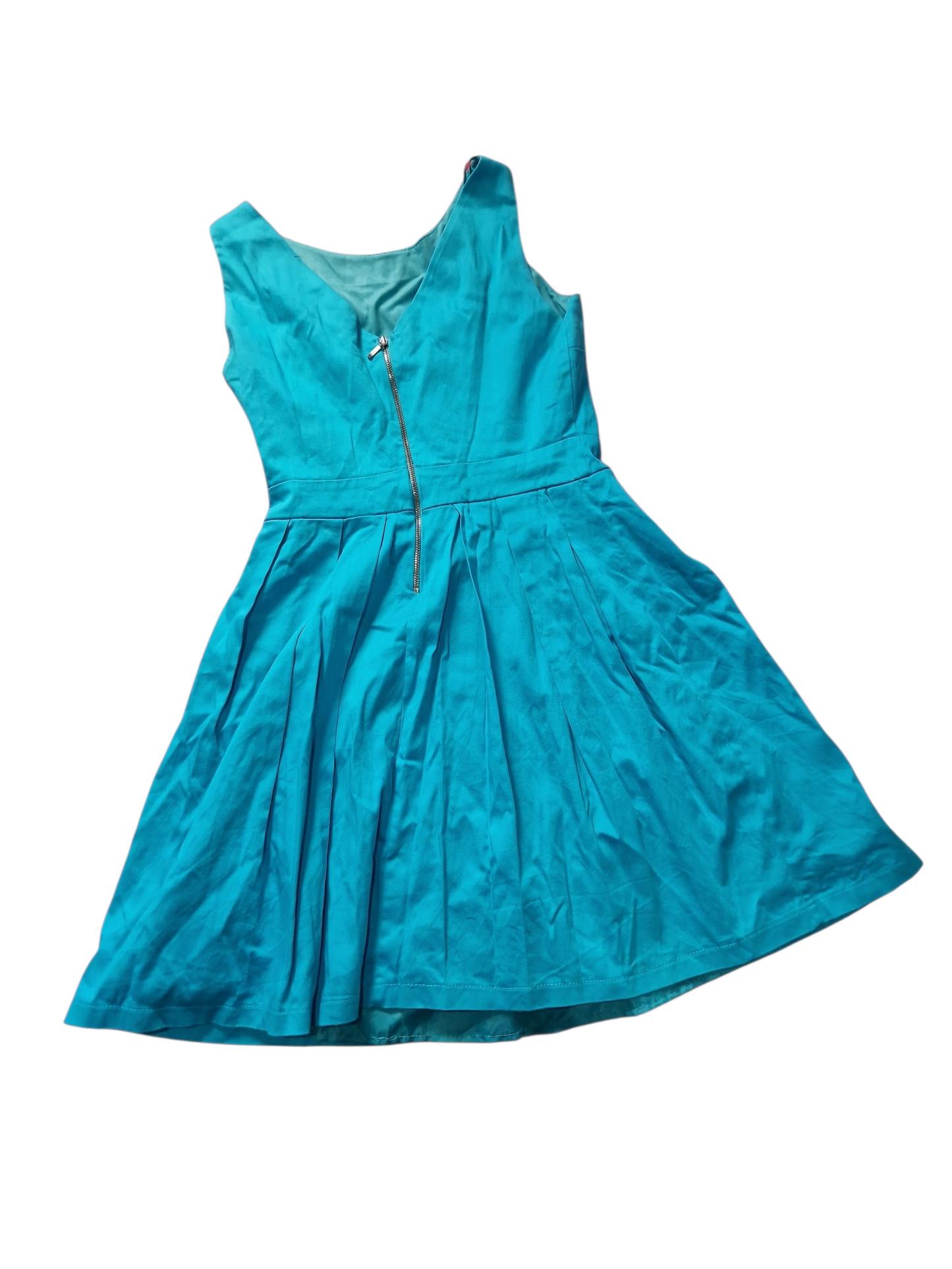 Robe bleue turquoise