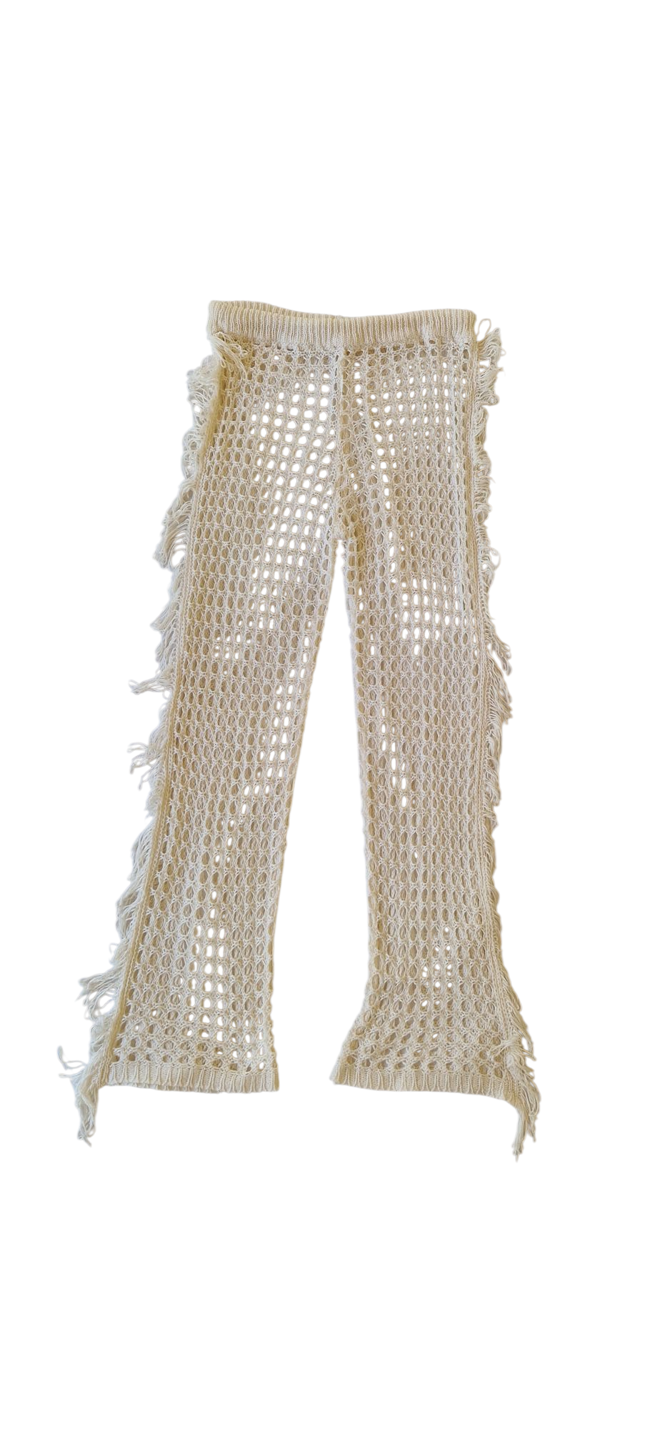 Pantalon filet blanc