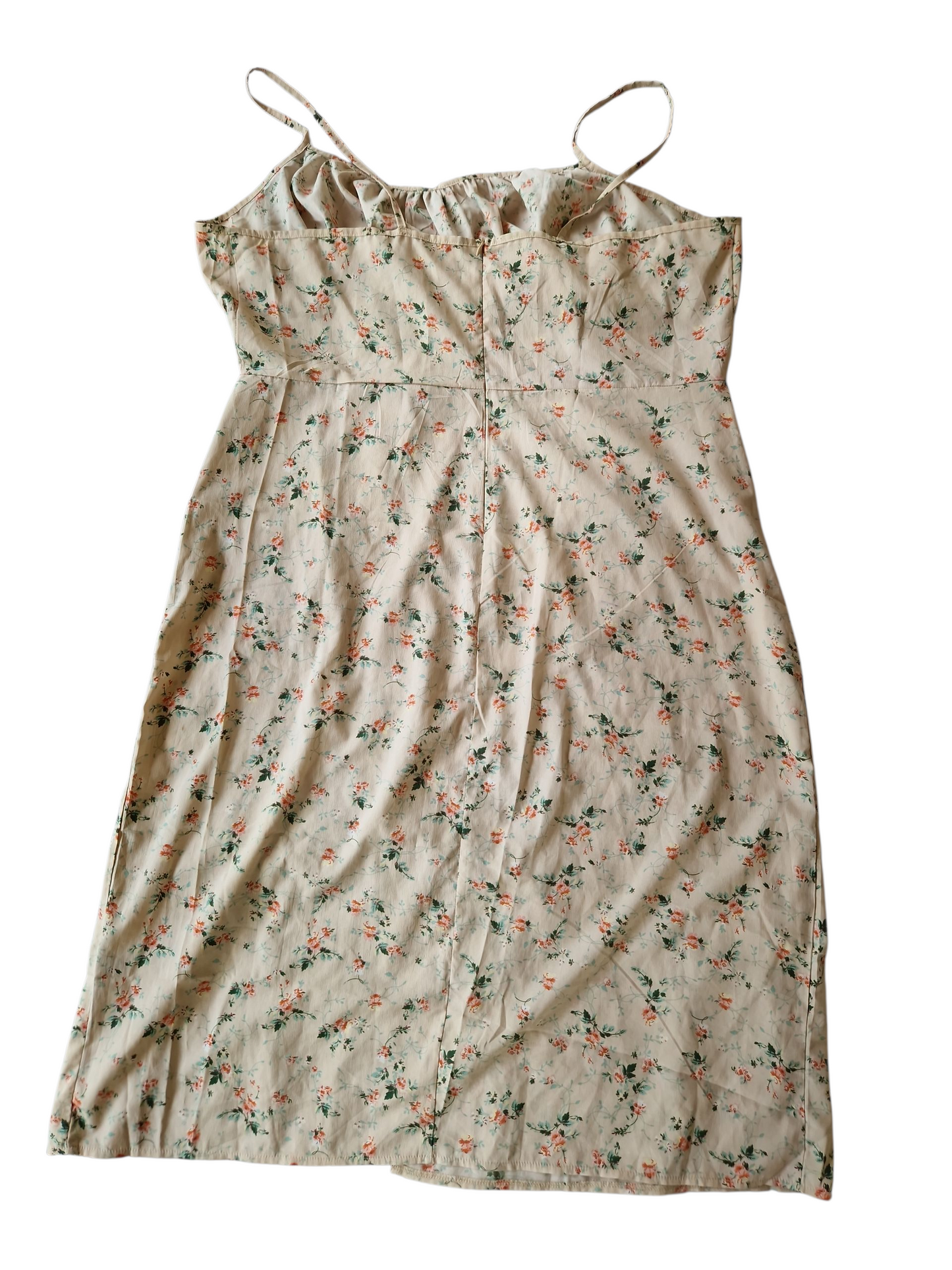 Robe fleuri à bretelle