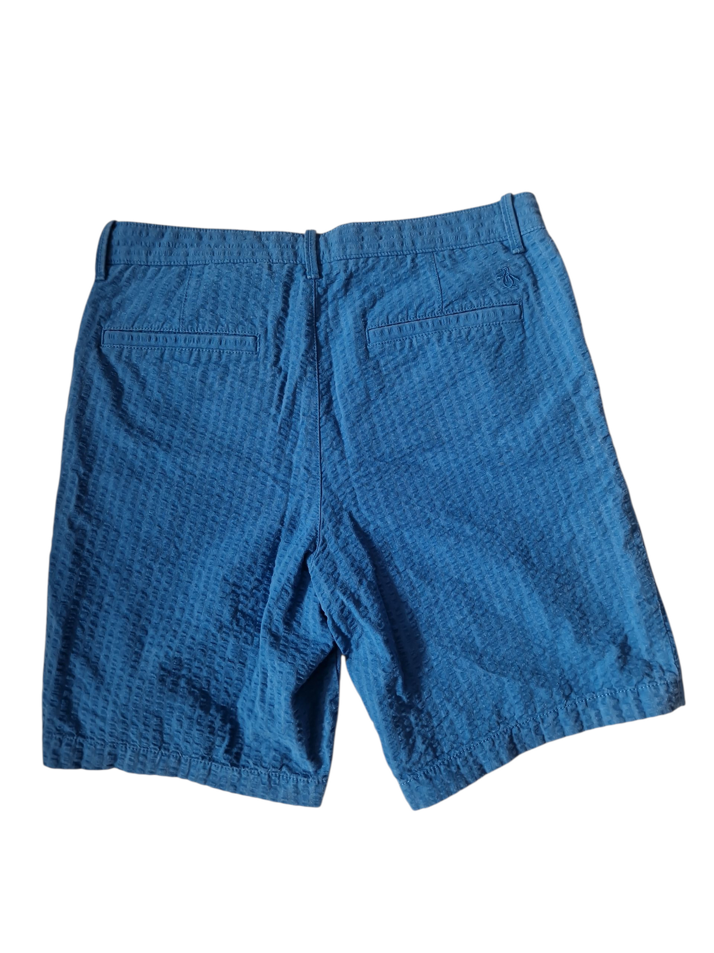Short bleu texturé Original Penguin