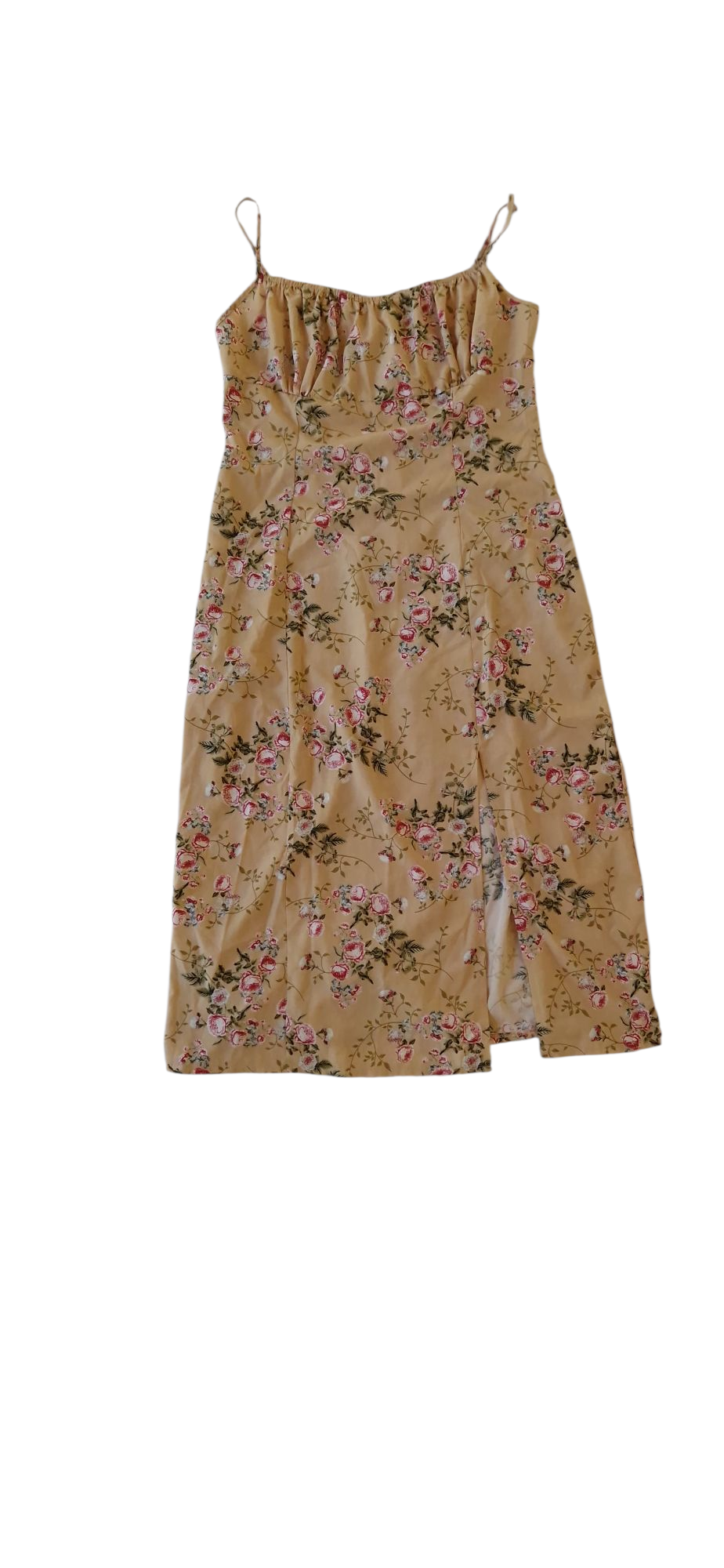 Robe fleurie à bretelle