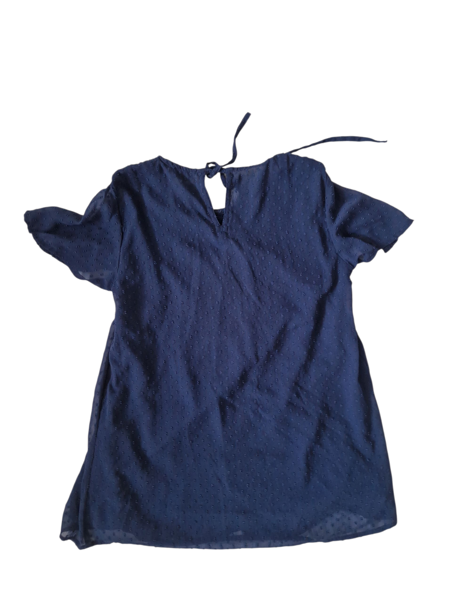 T-shirt fluide bleu marine