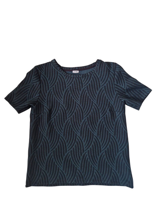 T-shirt à motif géométrique